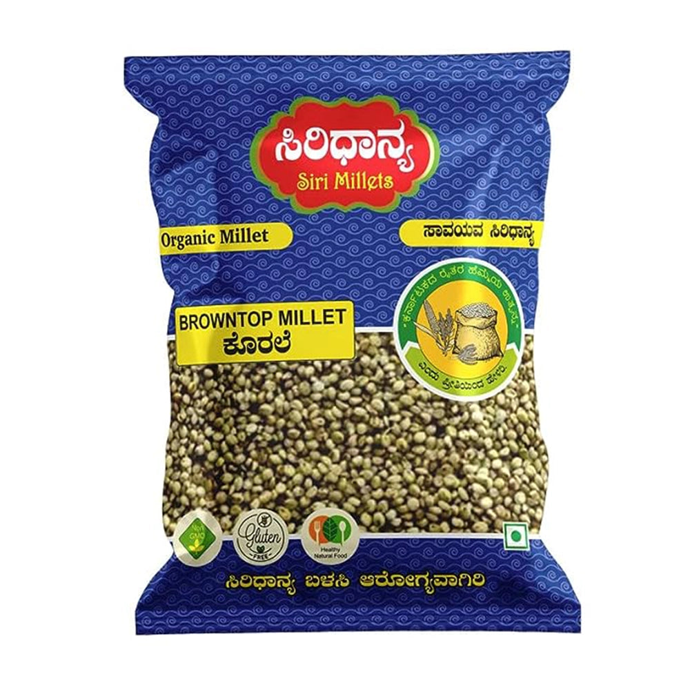 Siri Millets Organic Brown Top Little Millets